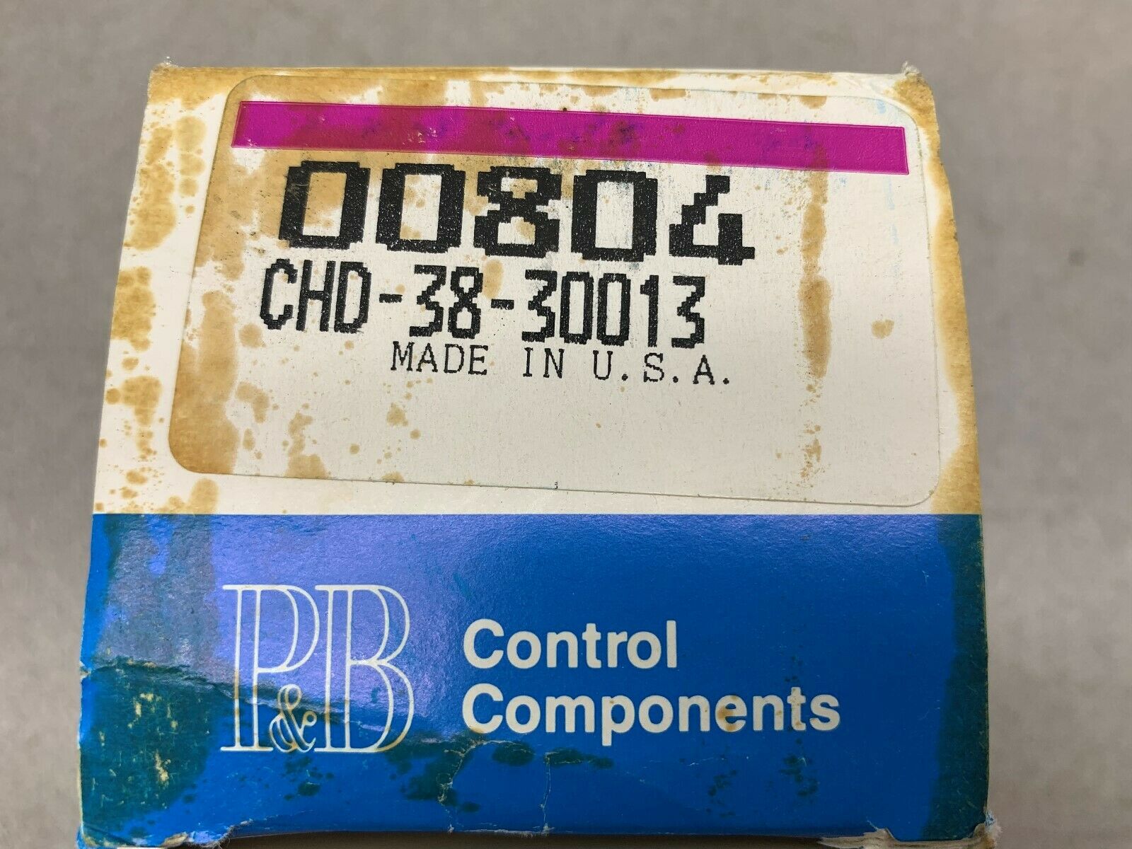 NEW IN BOX P&B CHD-38-30013 RELAY 00804