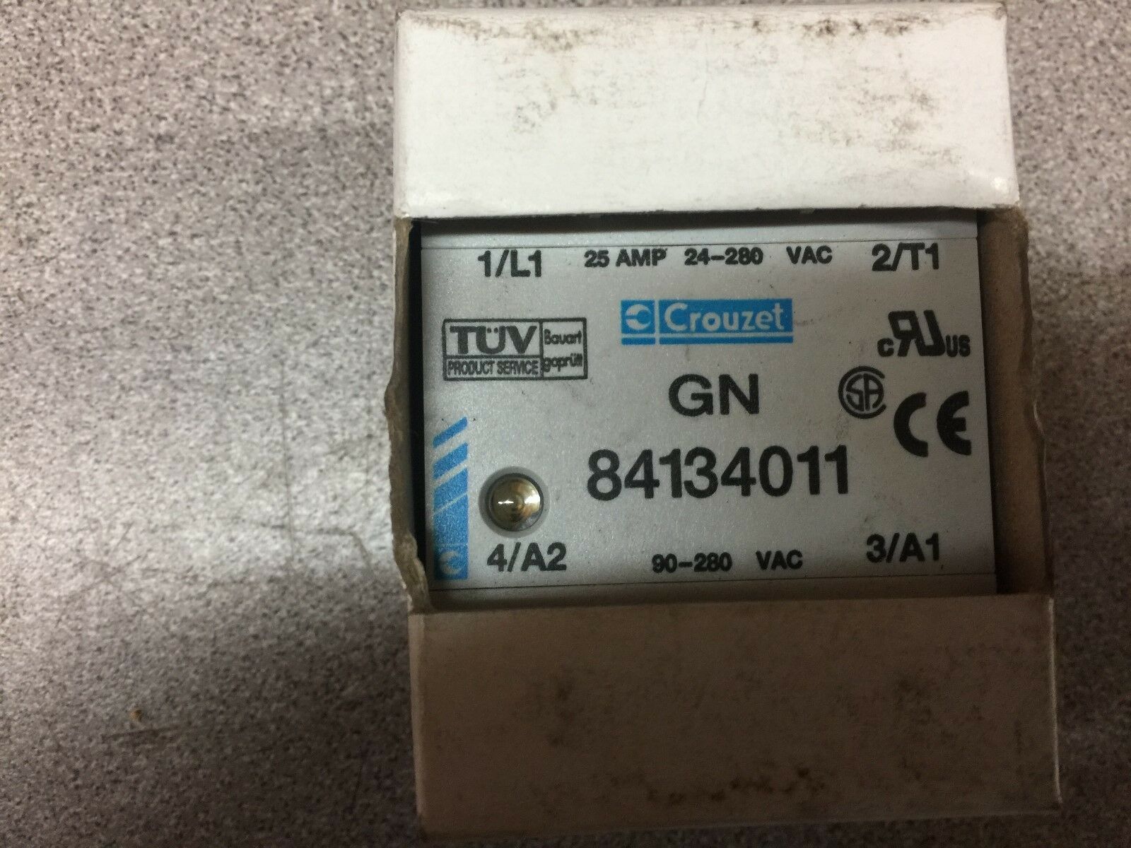 NEW IN BOX CROUZET 25AMP RELAY GN84134011