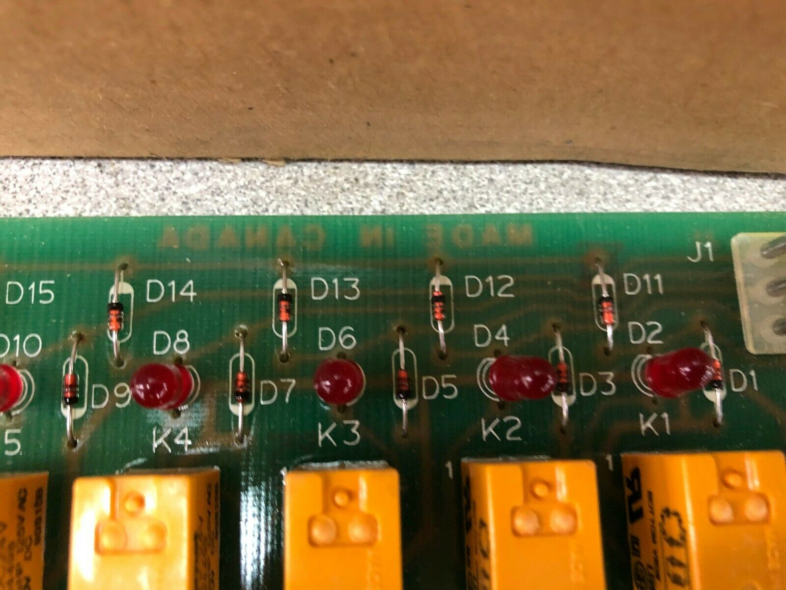 NEW CONSPEC B25 RELAY CARD P1097 CIRCUIT BOARD