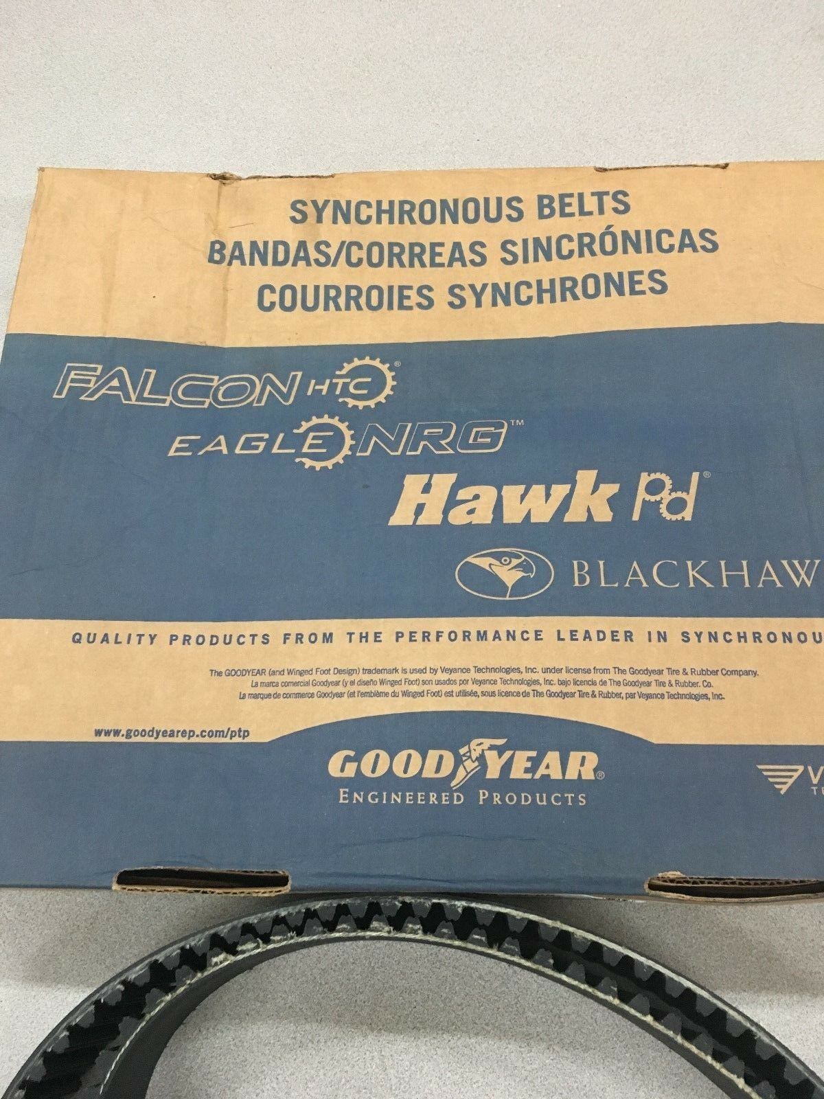 NEW IN BOX GOODYEAR BLACKHAWK PD SYNCHRONOUS BELT 3150 14M BH 65