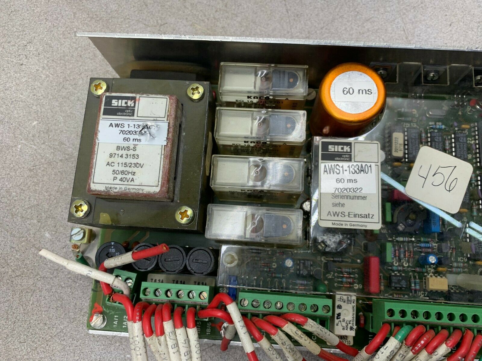 USED SICK POWER SUPPLY AWS 1-133A01