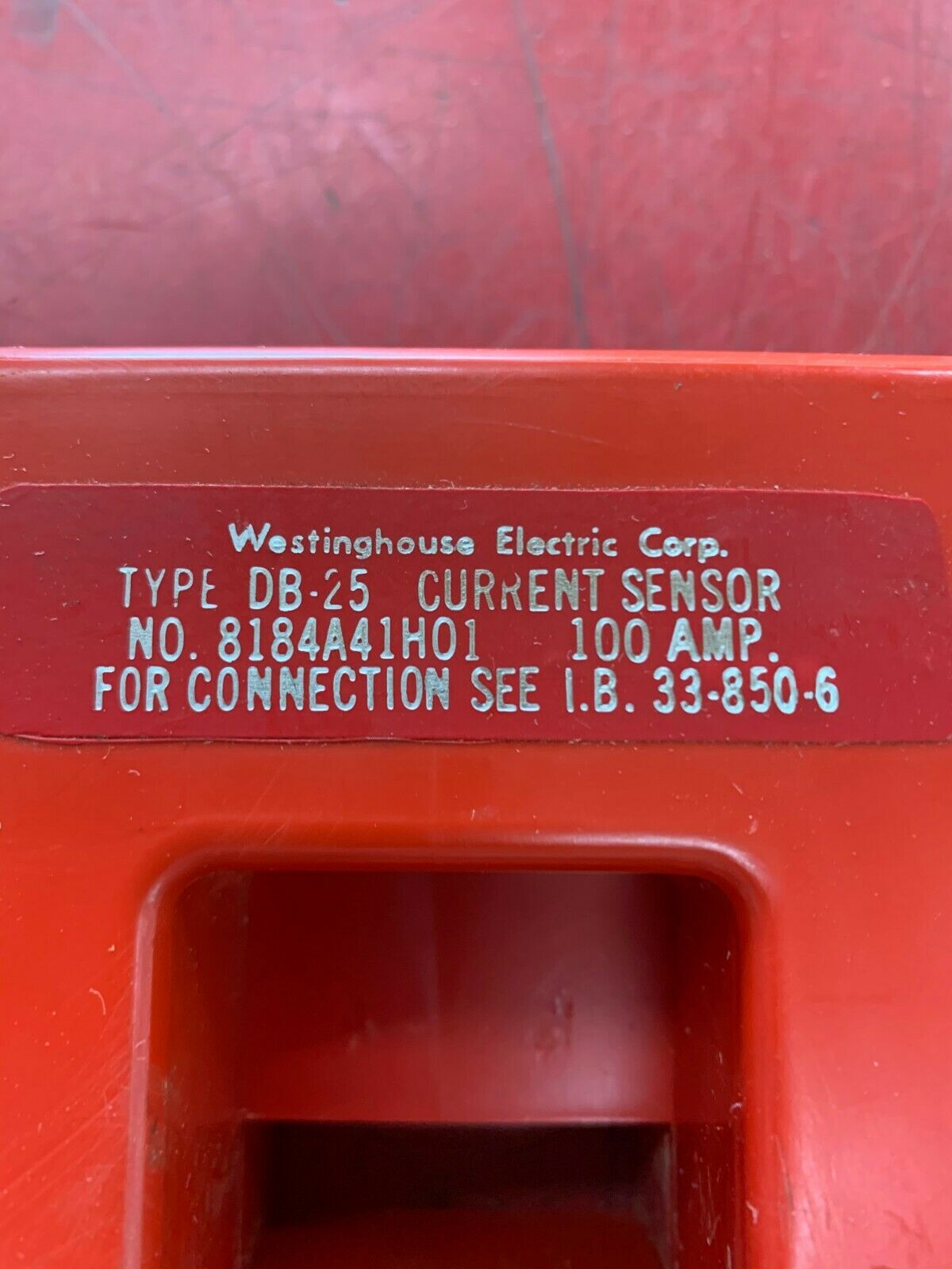 NEW NO BOX WESTINGHOUSE DB-25 CURRENT SENSOR 8184A41H01