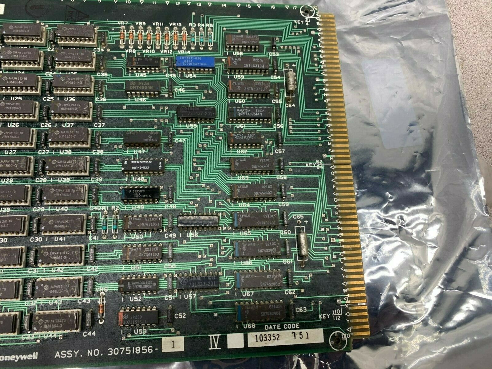 USED HONEYWELL CIRCUIT BOARD 30751856-1