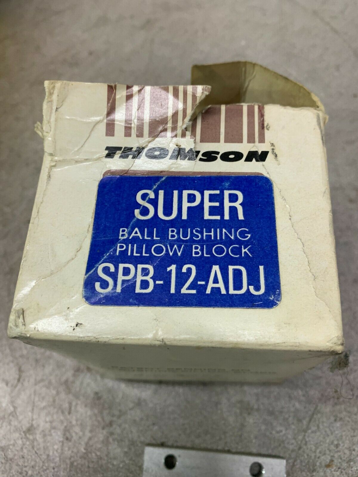 NEW THOMSON SPB12ADJ SUPER BALL BUSHING PILLOW BLOCK BEARING SPB-12-ADJ