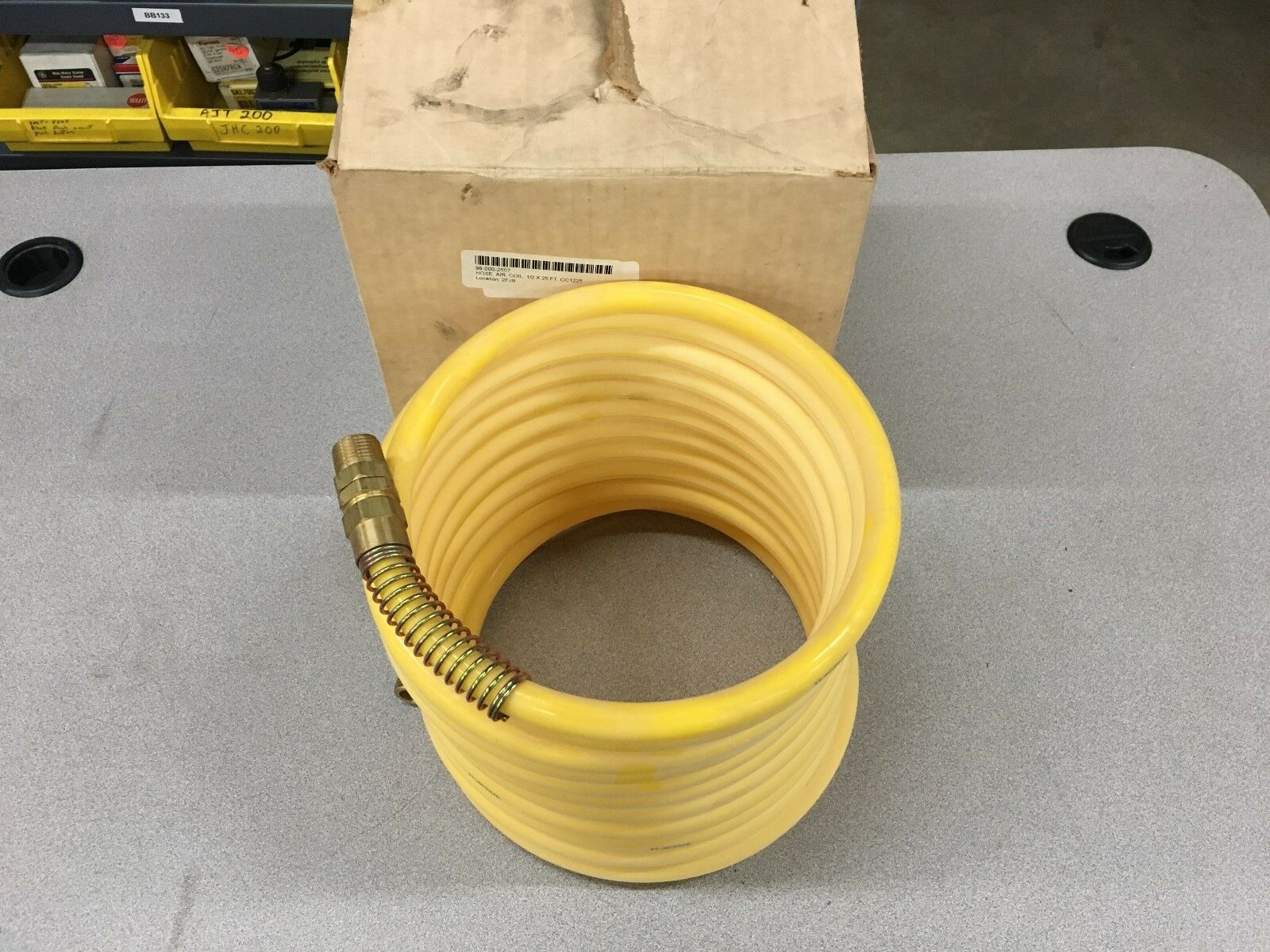 NEW IN BOX DIXON 1/2" 25FEET COIL CHIEF SELF STORING AIR HOSE CC1225