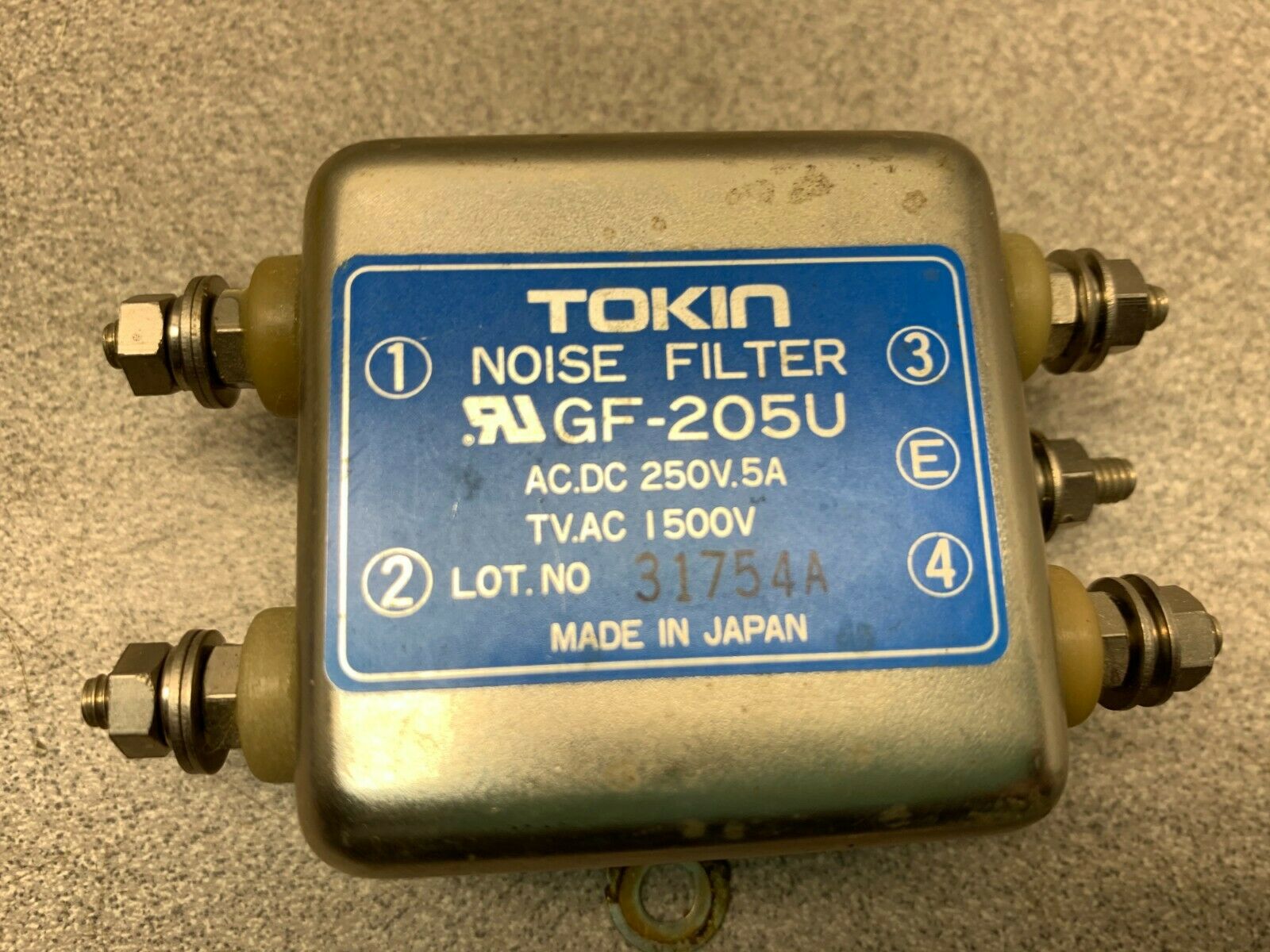 USED TOKIN FILTER GF-205U