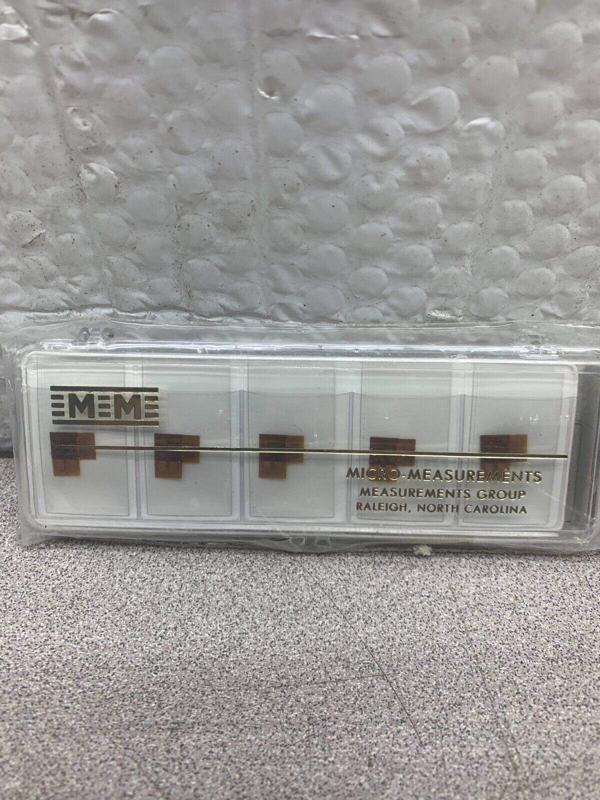 NEW PACK OF 5 MICRO-MEASUREMENTS PRECISION STRAIN GAGES CEA-13-062WT-120