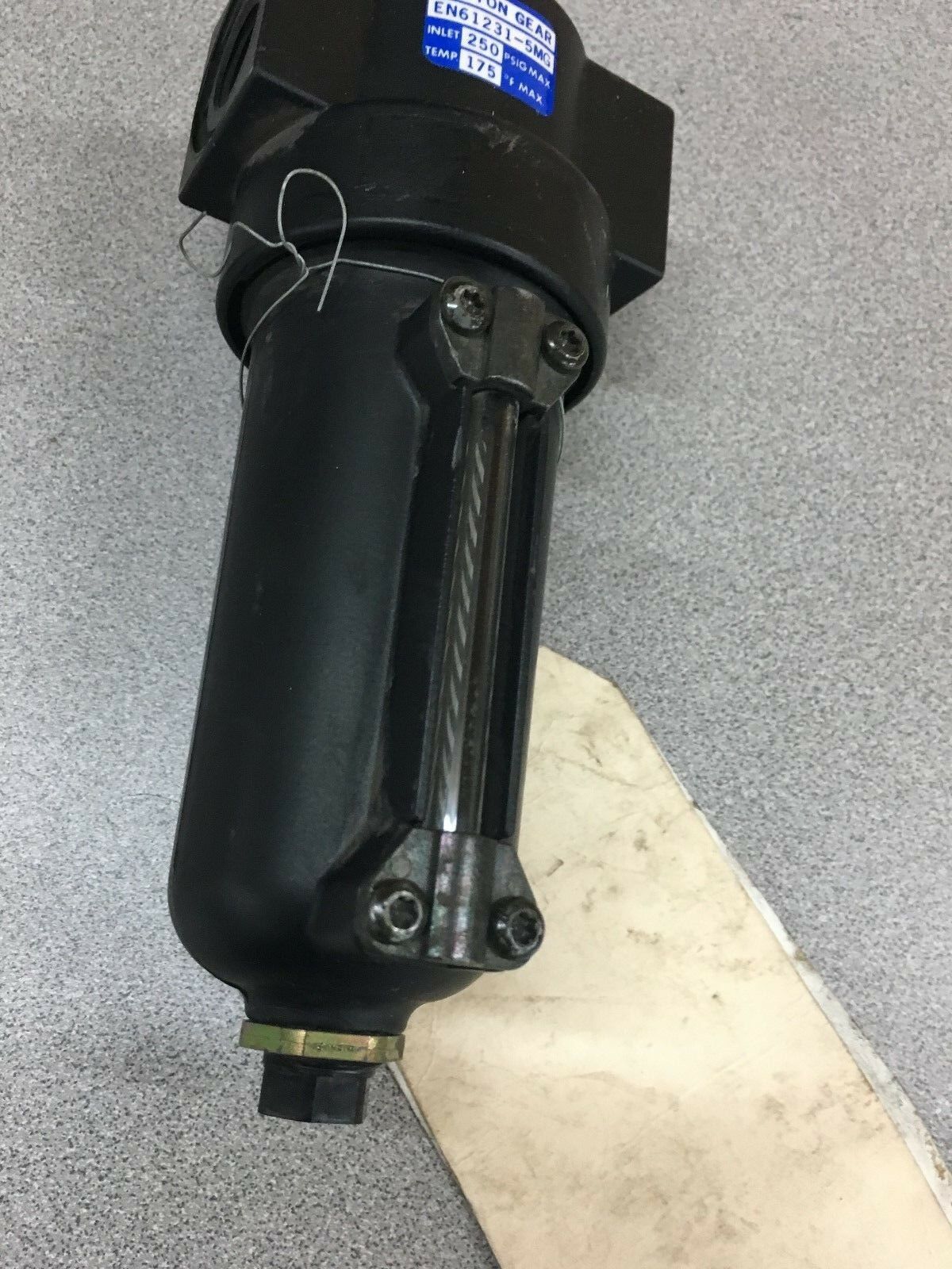 NEW NO BOX BOSTON GEAR PNEUMATIC FILTER EN61231-5MG