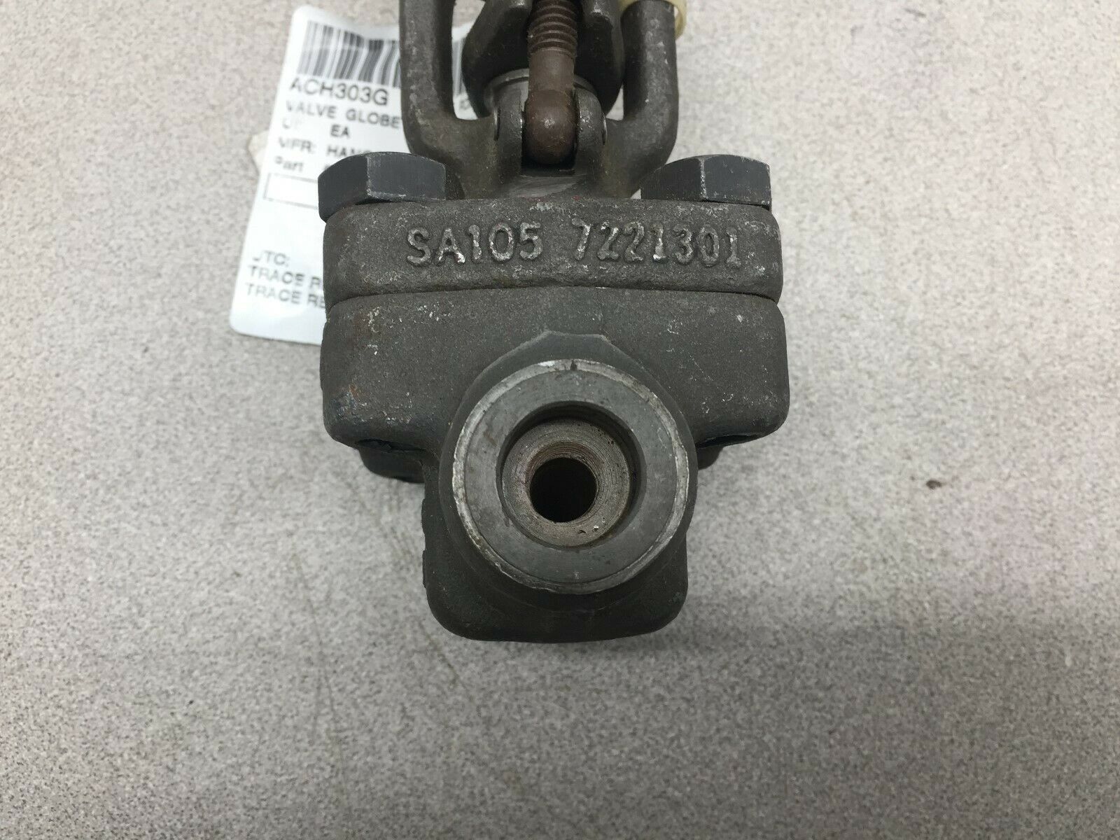 NEW NO BOX HANCOCK 3/8 SOCKET WELD GATE VALVE 3/8-5500W-2