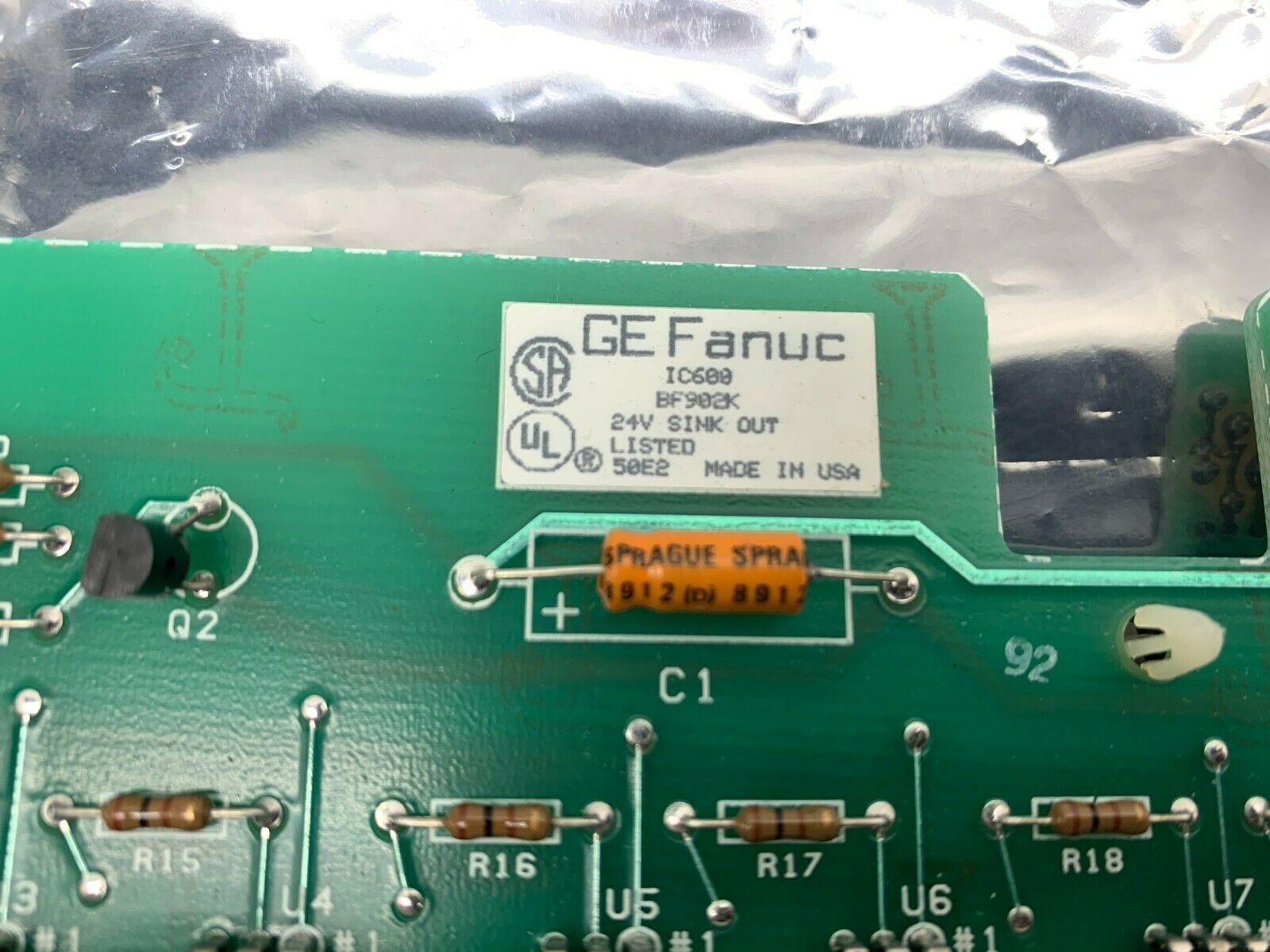 USED GE CIRCUIT BOARD IC600BF902K