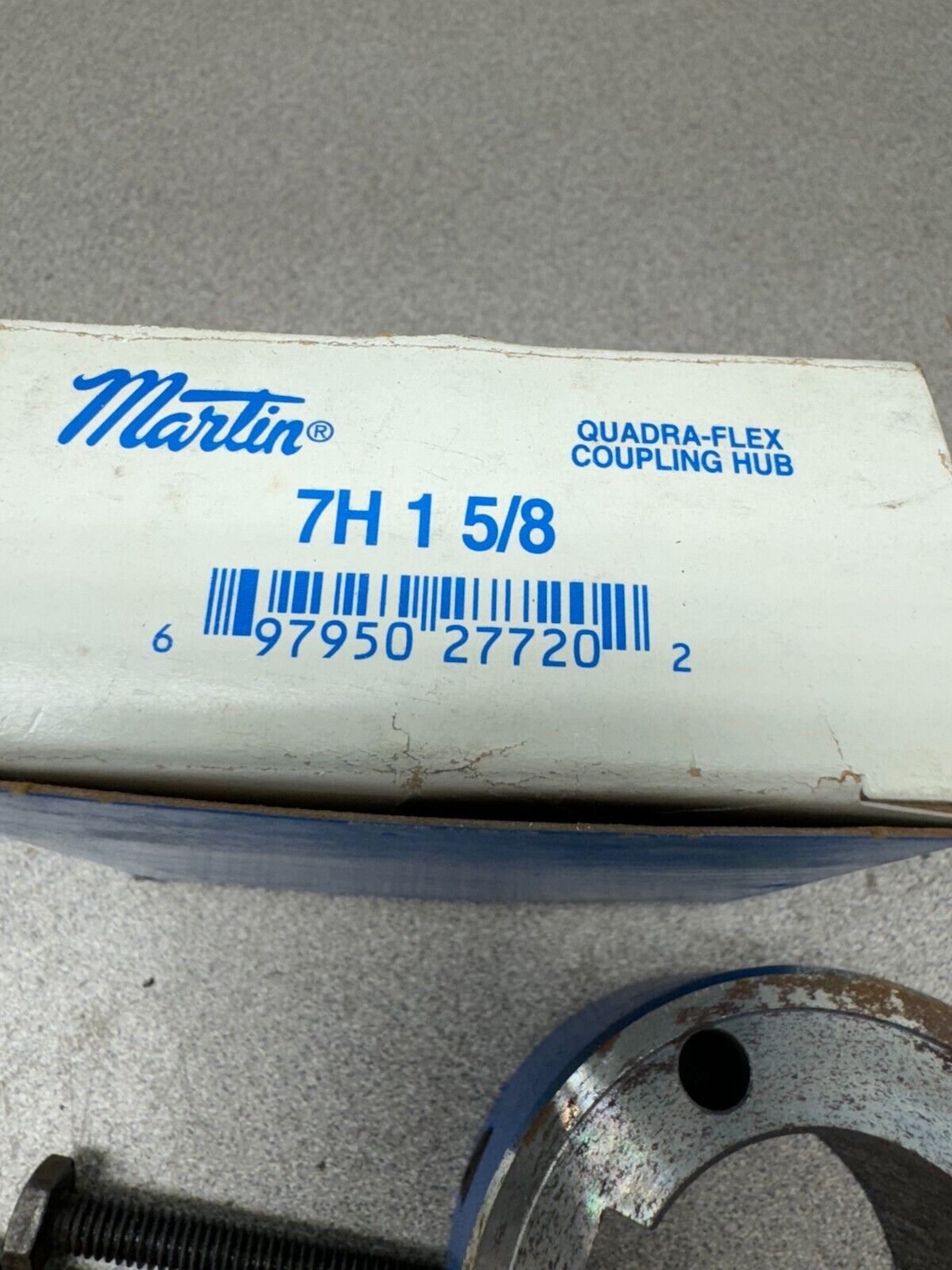 NEW IN BOX MARTIN QUADRA FLEX COUPLING HUB 7H 1 5/8