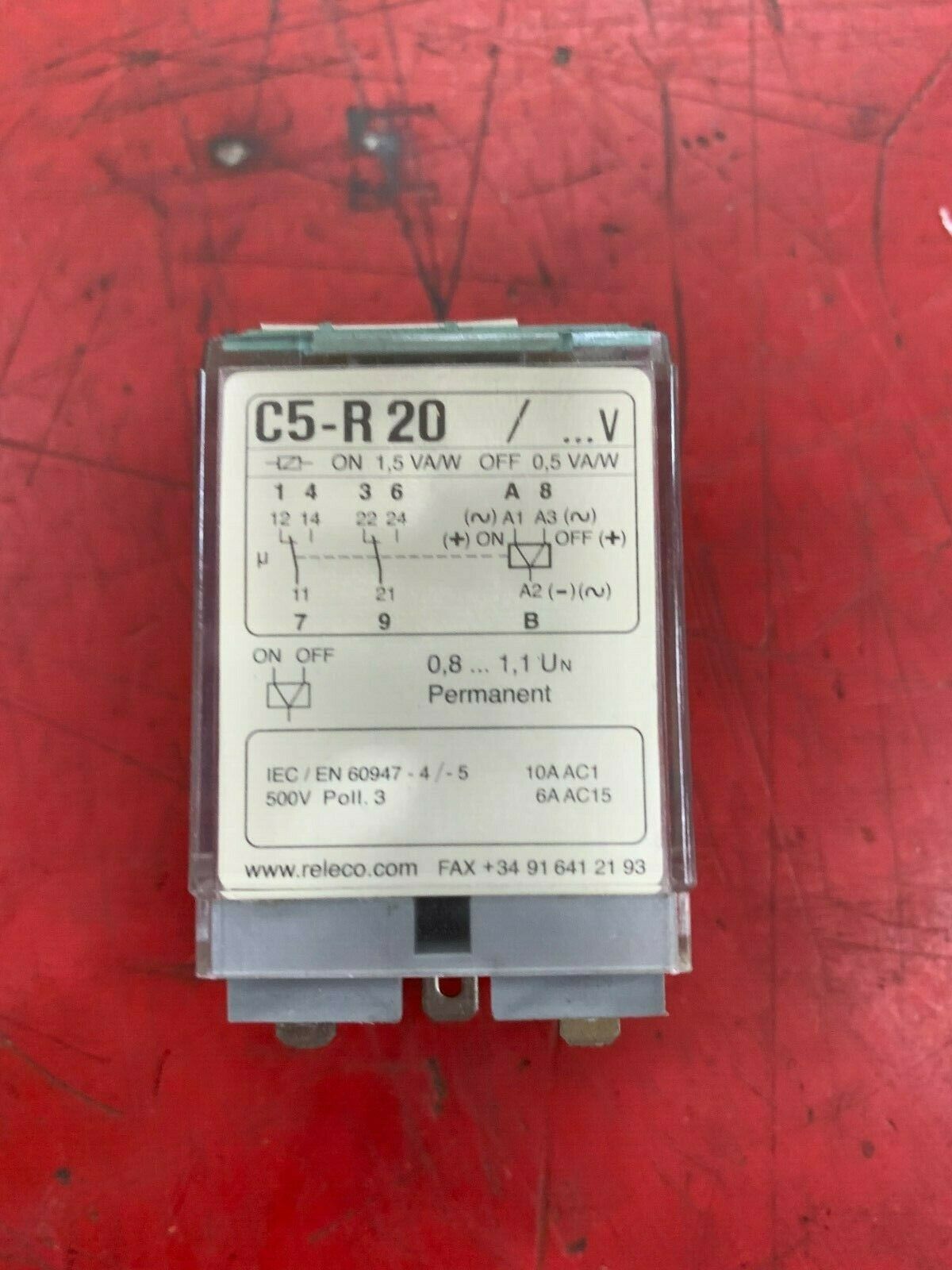 NEW NO BOX RELECO RELAY C5-R-20