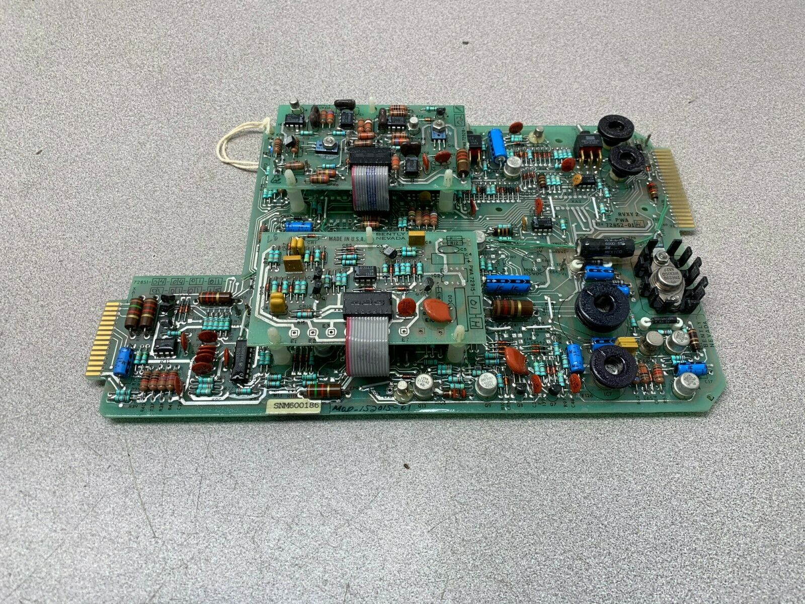 NEW BENTLY NEVADA 72851-04-04-01-01-01-01-01-15 CIRCUIT BOARD RVXY2 PWA 72852-01