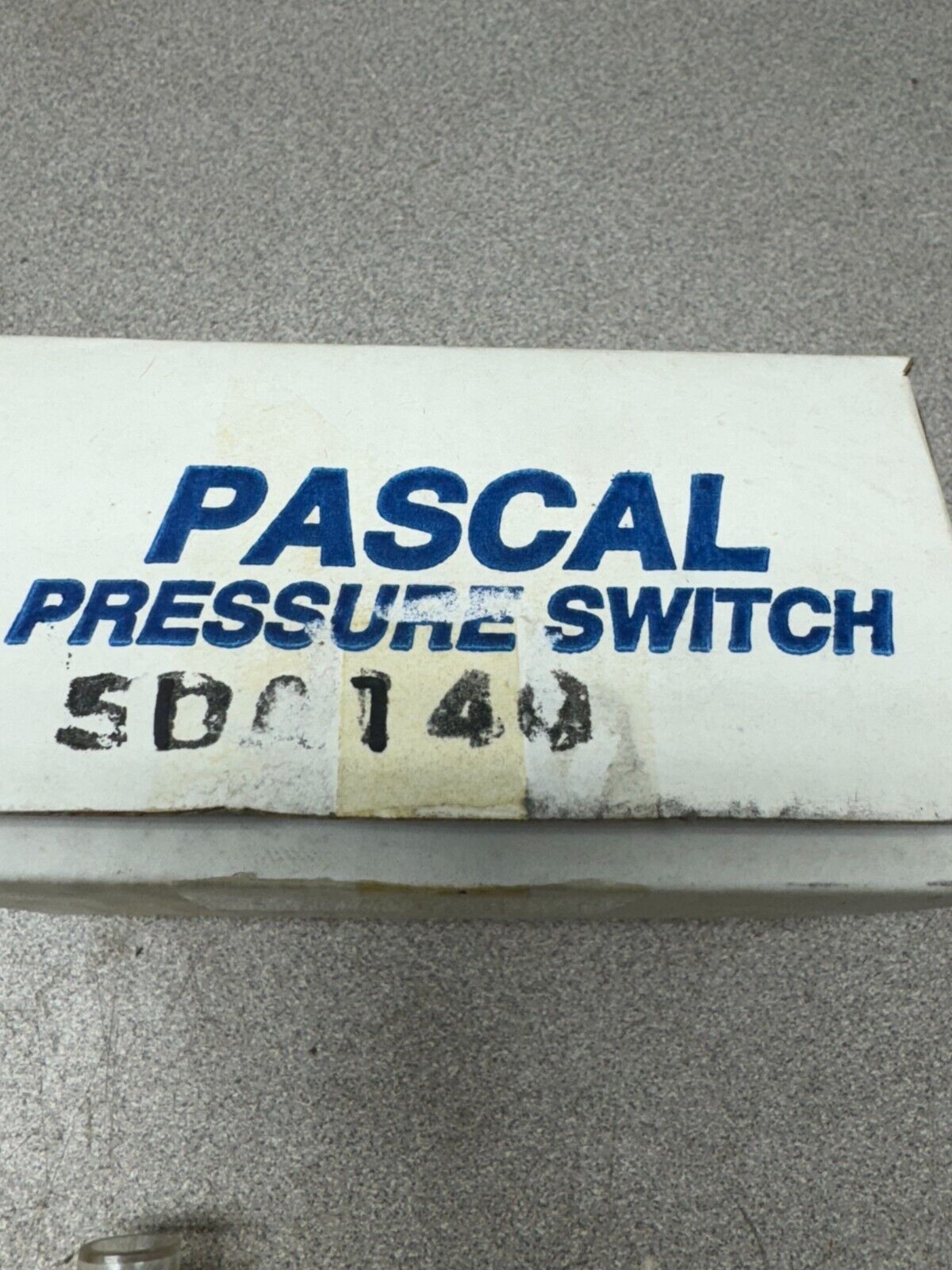 NEW IN BOX PASCAL PRESSURE SWITCH SDA140 New in box pascal pressure switch sda140