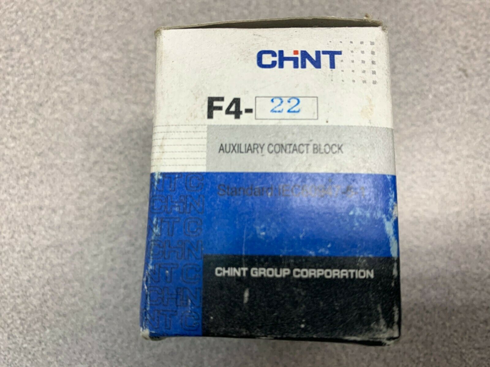 NEW IN BOX CHINT CONTACT BLOCK FU-22