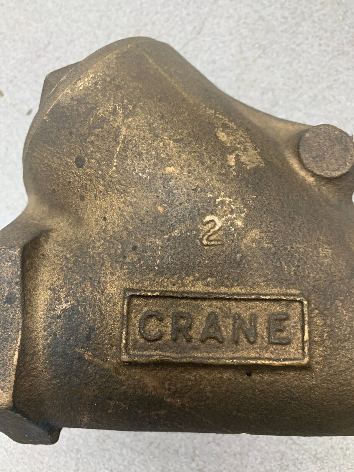 NEW NO BOX CRANE 2" SWING CHECK VALVE 125S 200CWP