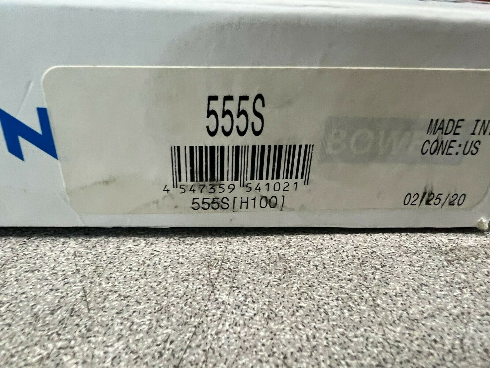 NEW IN BOX NTN ROLLER BEARING 555S