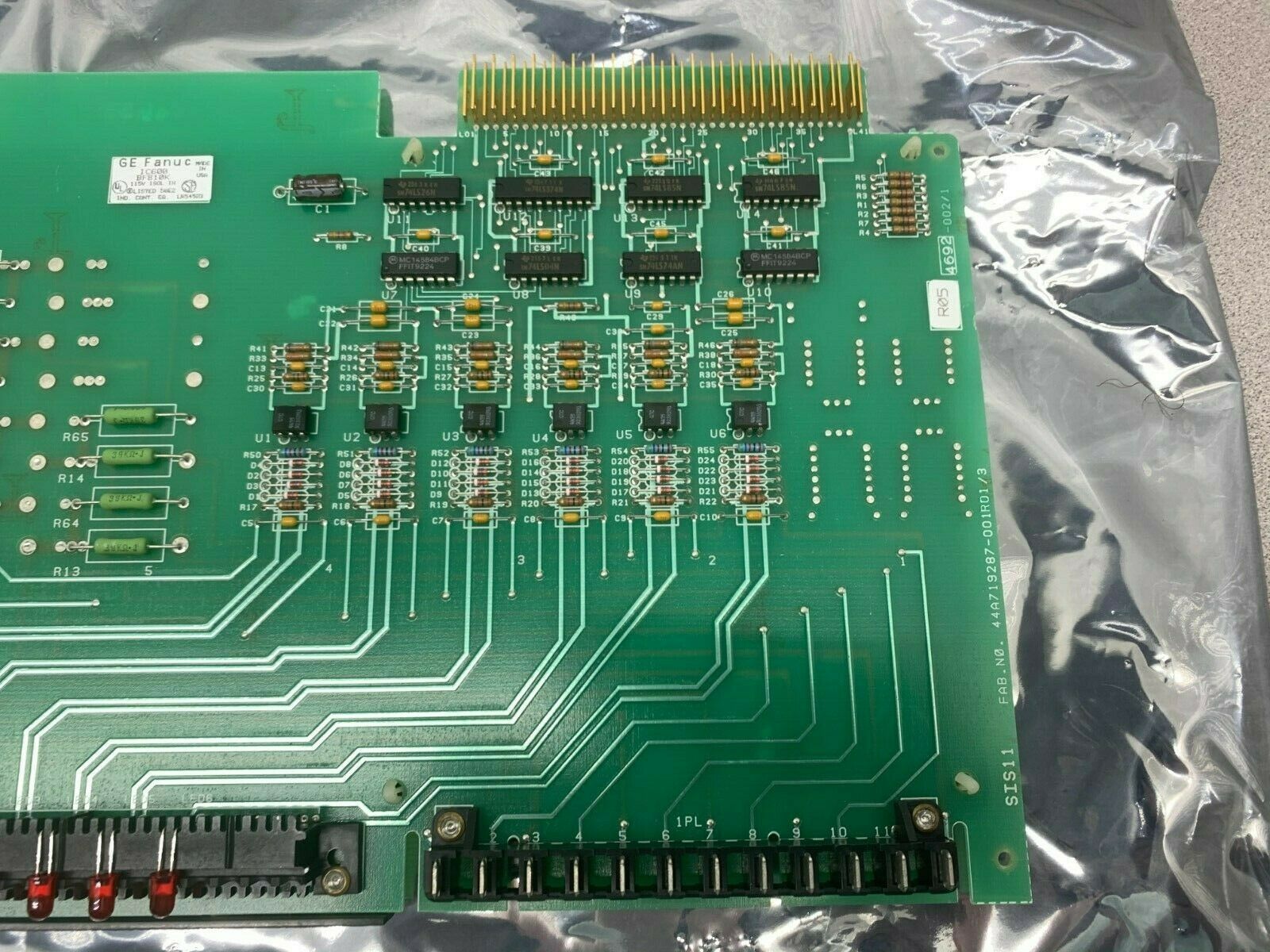 USED GE CIRCUIT BOARD IC600BF810K