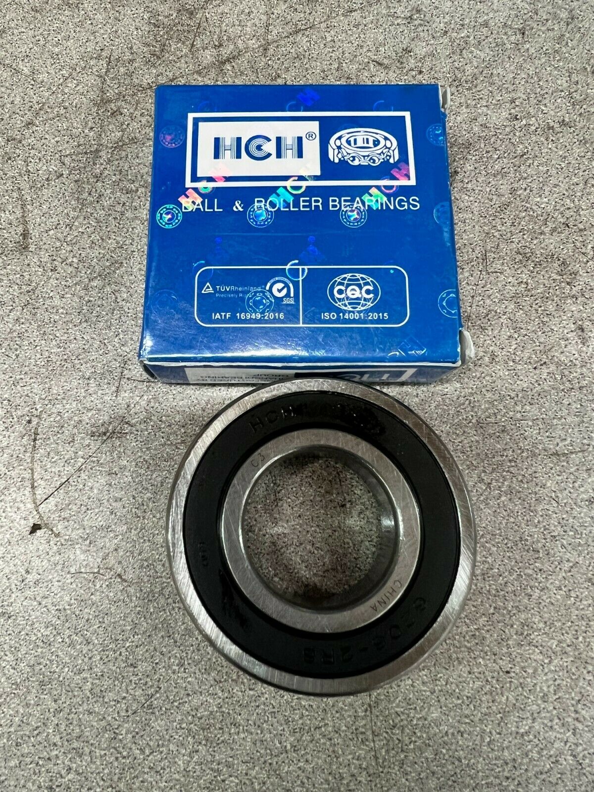 LOT OF 13 NEW IN BOX HCH 6206-2RS BALL BEARING 6206 2RS C3 EMQ