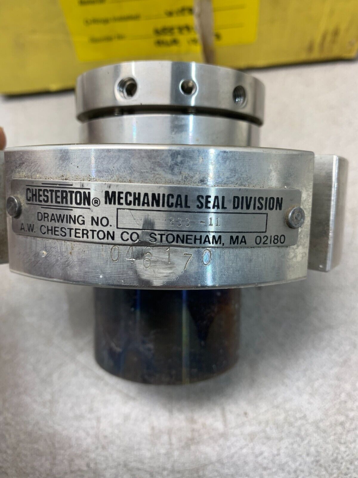 REBUILT CHESTERTON 233 MECHANICAL SEAL SIZE -11 SHAFT SIZE 1.375"