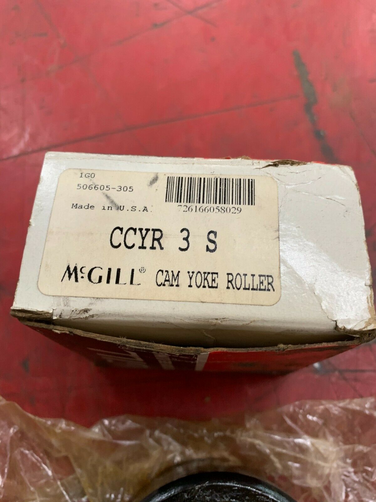 NEW IN BOX MCGILL CCYR3S CAM YOKE ROLLER CCYR 3 S