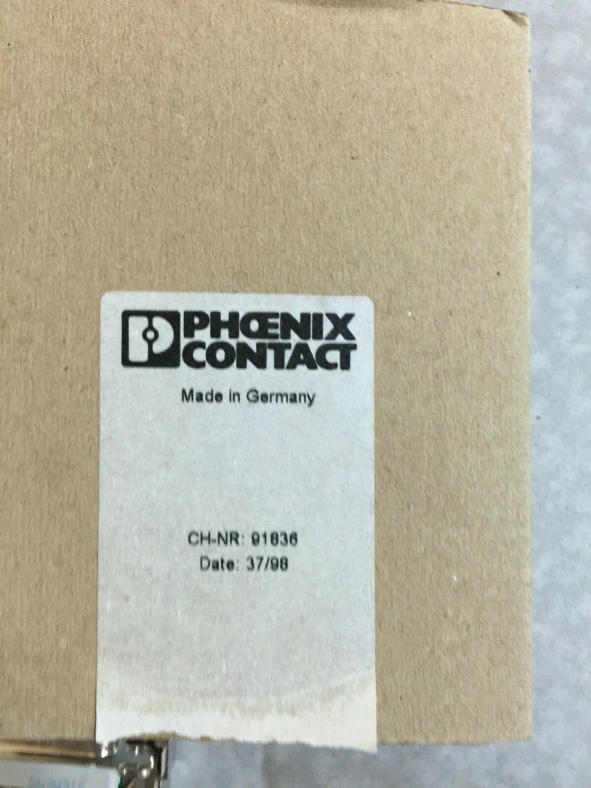 NEW IN BOX PHOENIX CONTACT TERMINAL BLOCK 91836