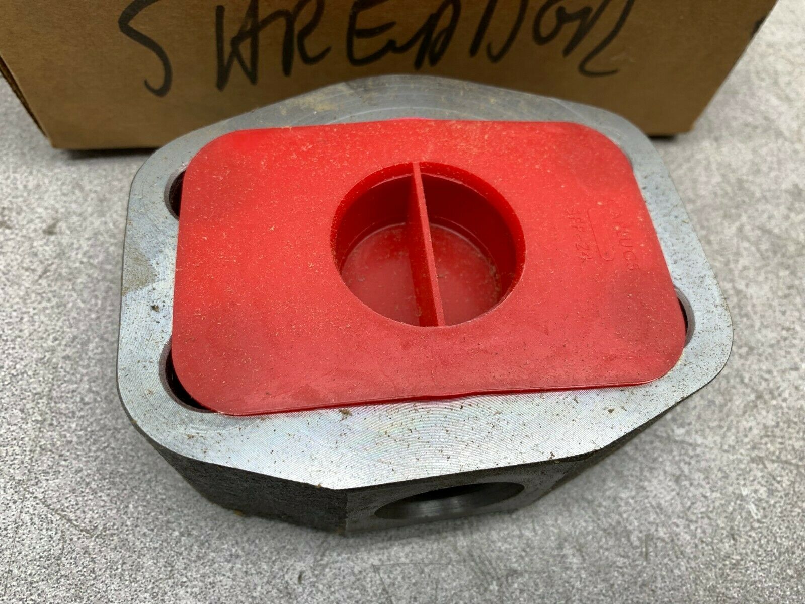 NEW IN BOX ANCHOR FLANGE GAGE PORT SPACER ASX-24-GP-#12SAE