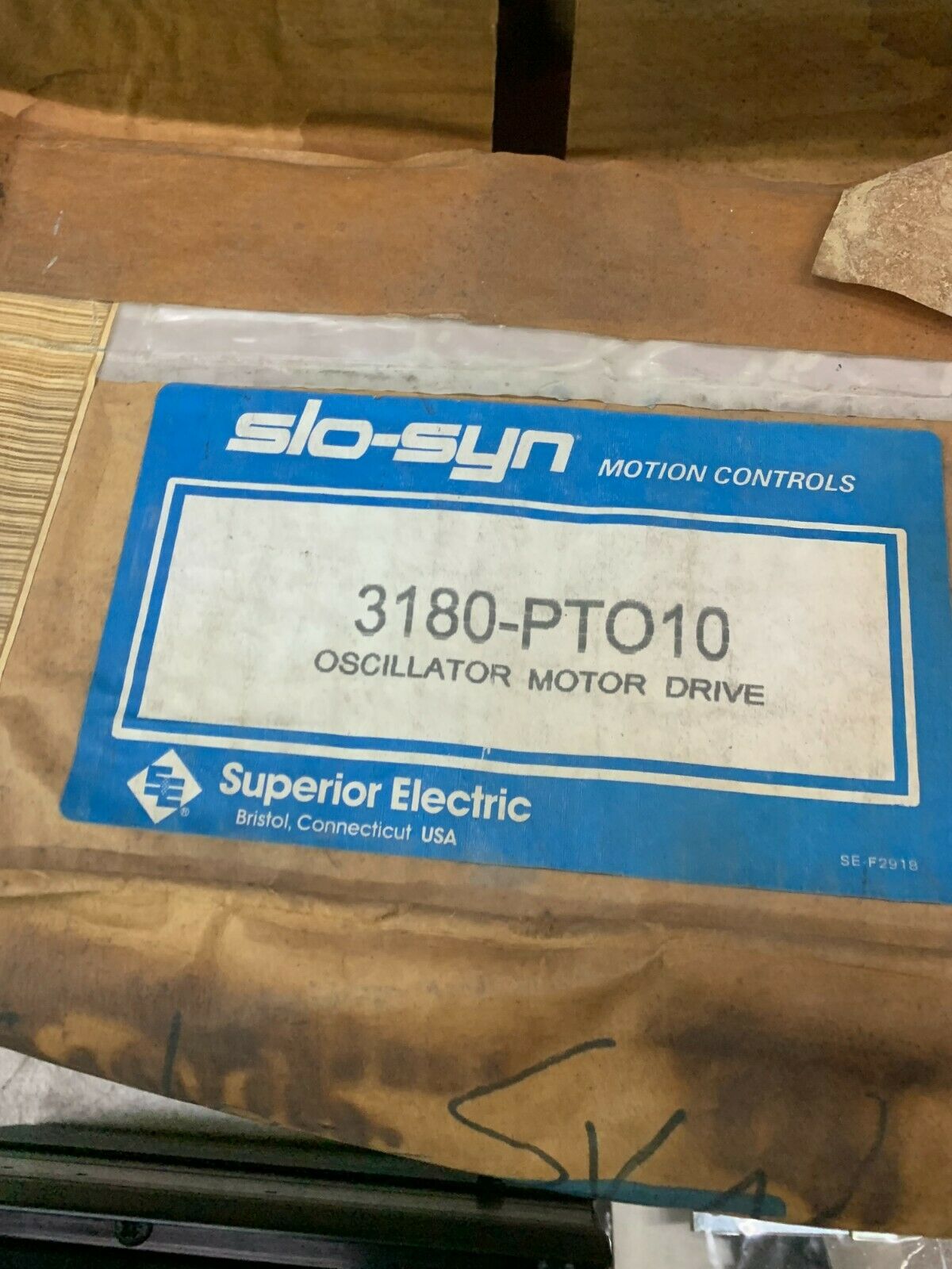 NEW SUPERIOR ELECTRIC SLO-SYN OSCILLATOR MOTOR DRIVE 3180-PTO10