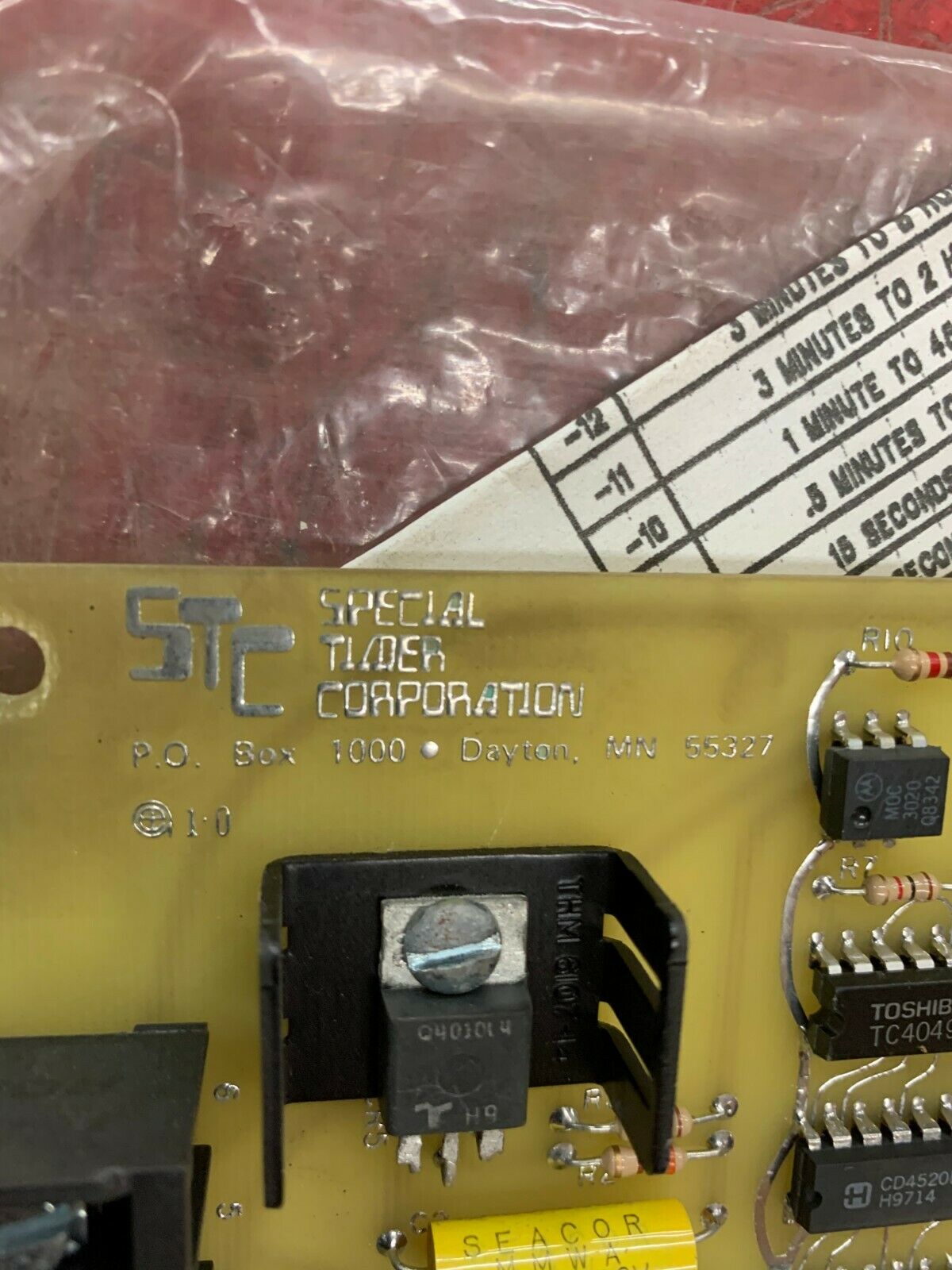 NEW NO BOX STC CIRCUIT BOARD 7803-X
