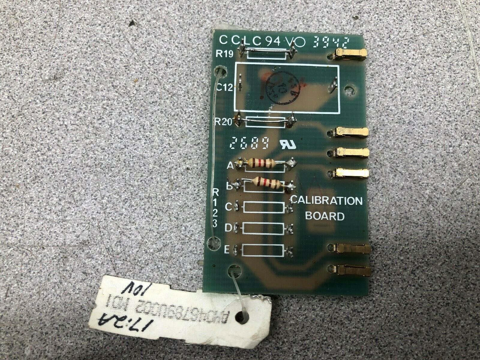 USED PARKER CALIBRATION PC BOARD CCLC94V0