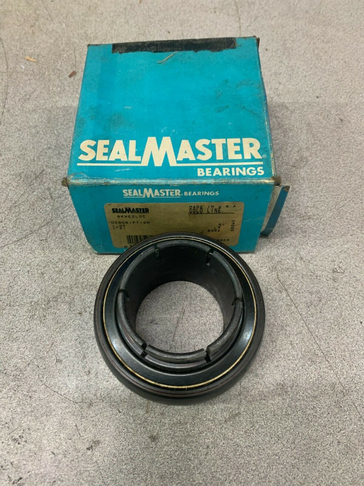 NEW IN BOX SEALMASTER INSERT BEARING 2" BORE 1-2T