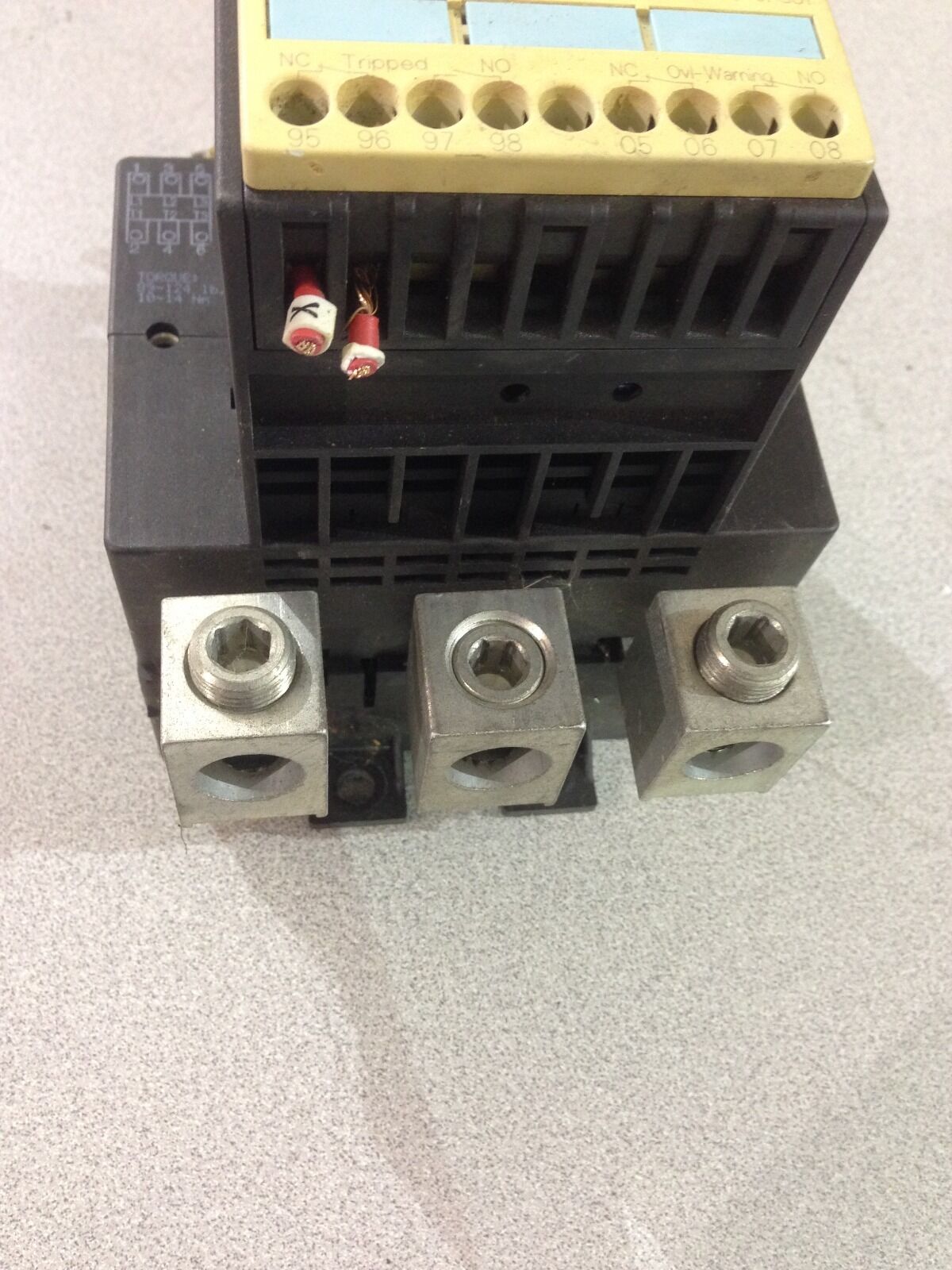 USED SIEMENS OVERLOAD RELAY 3RB1253-OFG31   0FG31   (E12)