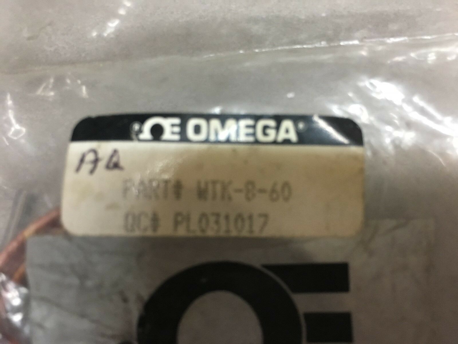 NEW IN BAG OMEGA ENGINEERING WTK-8-60