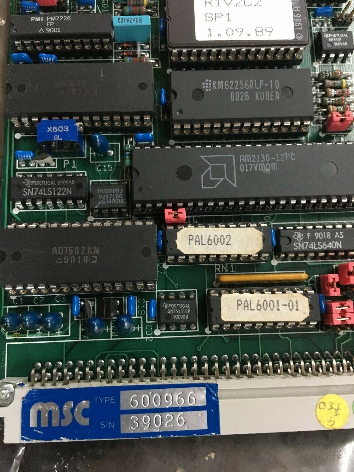 NEW NO BOX MSC CIRCUIT BOARD 600966