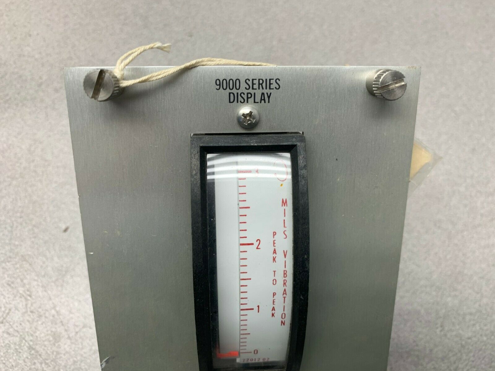 NEW NO BOX BENTLY NEVADA 90388-01B VIBRATION MONITOR ANALOG DISPLAY 90120-02-52