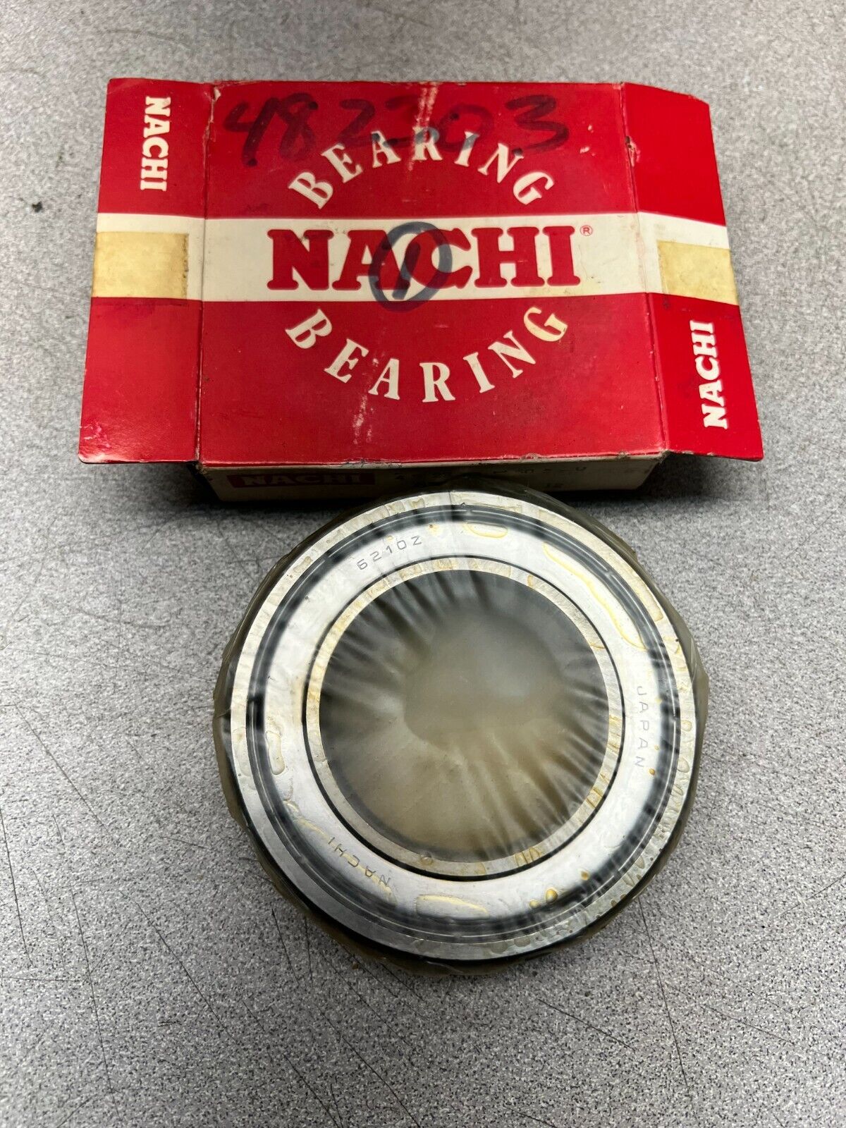 NEW IN BOX NACHI BEARING 6210Z