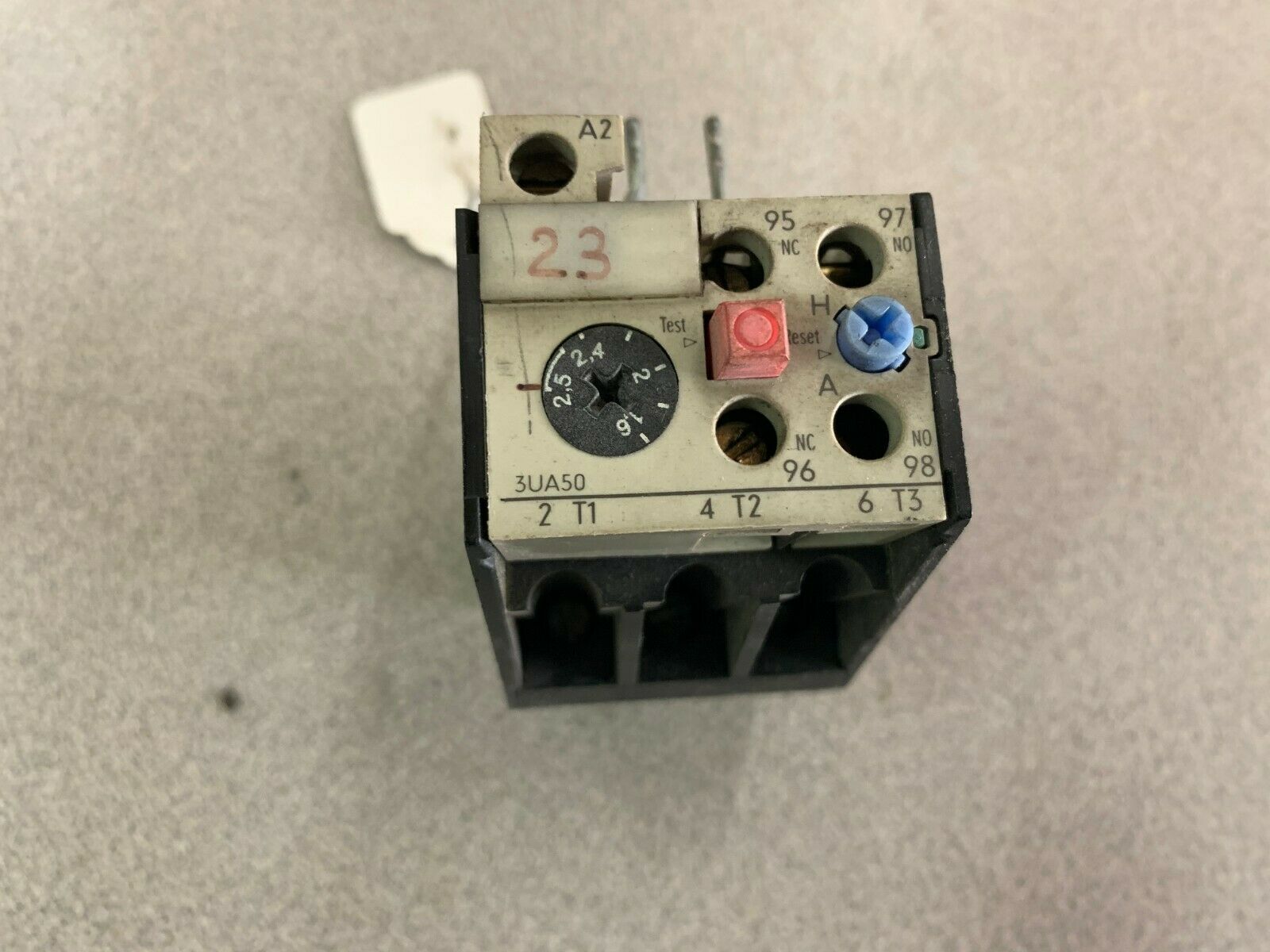 USED SIEMENS RELAY 3UA50-00-1C