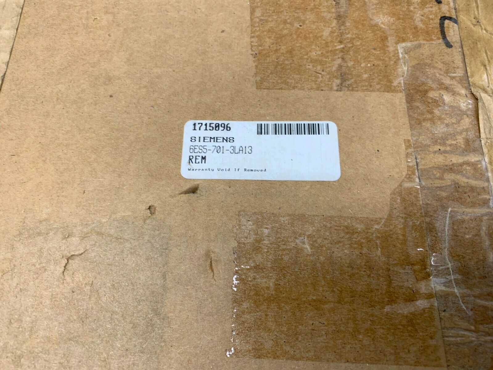 NEW IN BOX SIEMENS SIMATIC S5 SLOT RACK 6ES5 701-3LA13