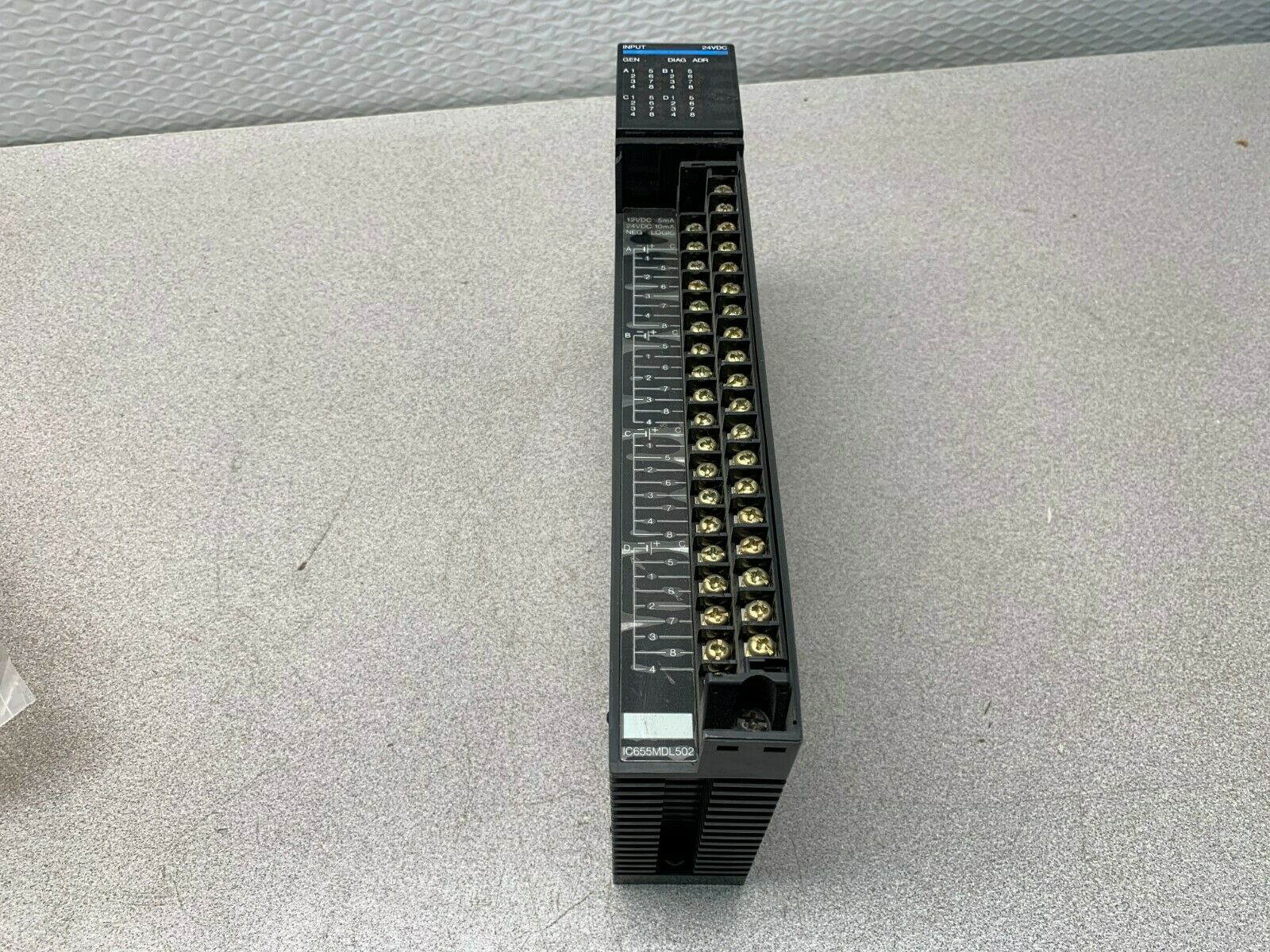 USED GE FANUC INPUT MODULE IC655MDL502A