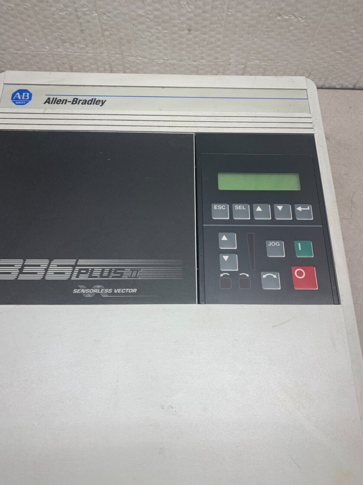 USED ALLEN-BRADLEY 7.5HP 1336 PLUS II DRIVE 1336F-BRF75-AA-EN-HAS2 SERIES A