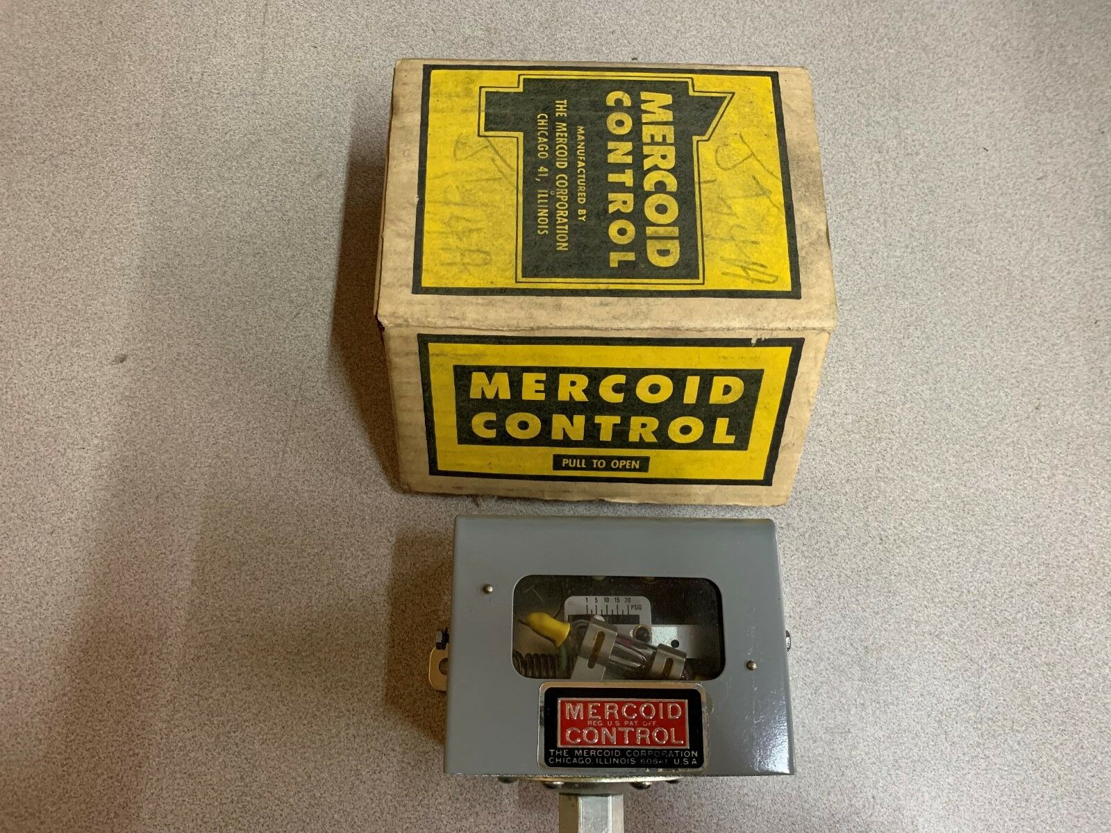 NEW IN BOX MERCOID CONTROL SWITCH AP153RG36