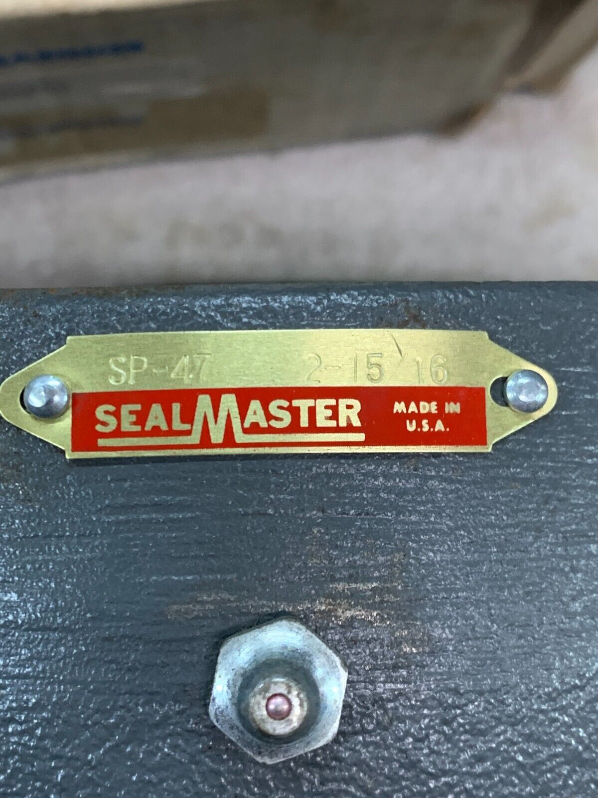 NEW SEALMASTER SP47 PILLOW BLOCK BEARING 2-15/16" BORE SP-47