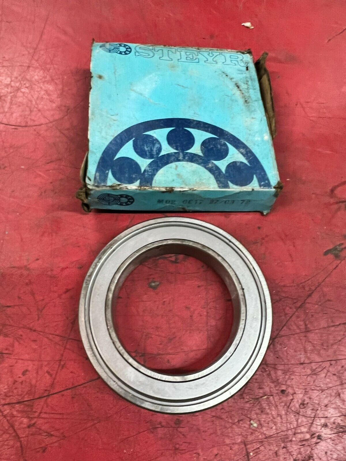 NEW IN BOX STEYR/MRC M02 6017 2Z/C3 72 C117KS  BALL BEARING 6017-2Z/C3