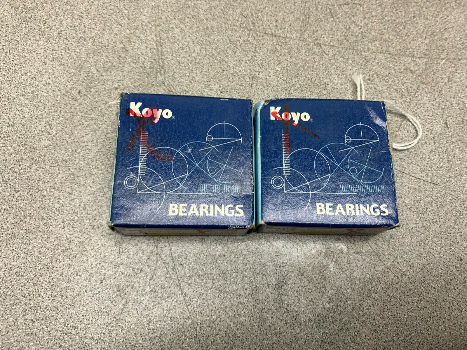 LOT OF 2 NEW IN BOX KOYO BEARING 6204ZZC3