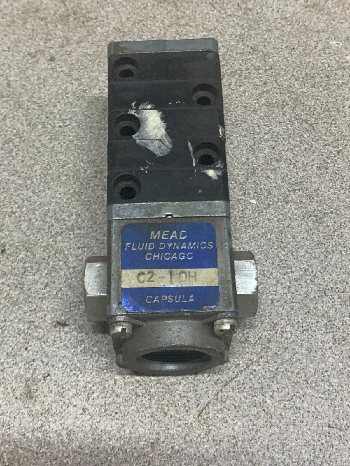 USED MEAD FLUID DYNAMICS CONTROL VALVE C2-10H