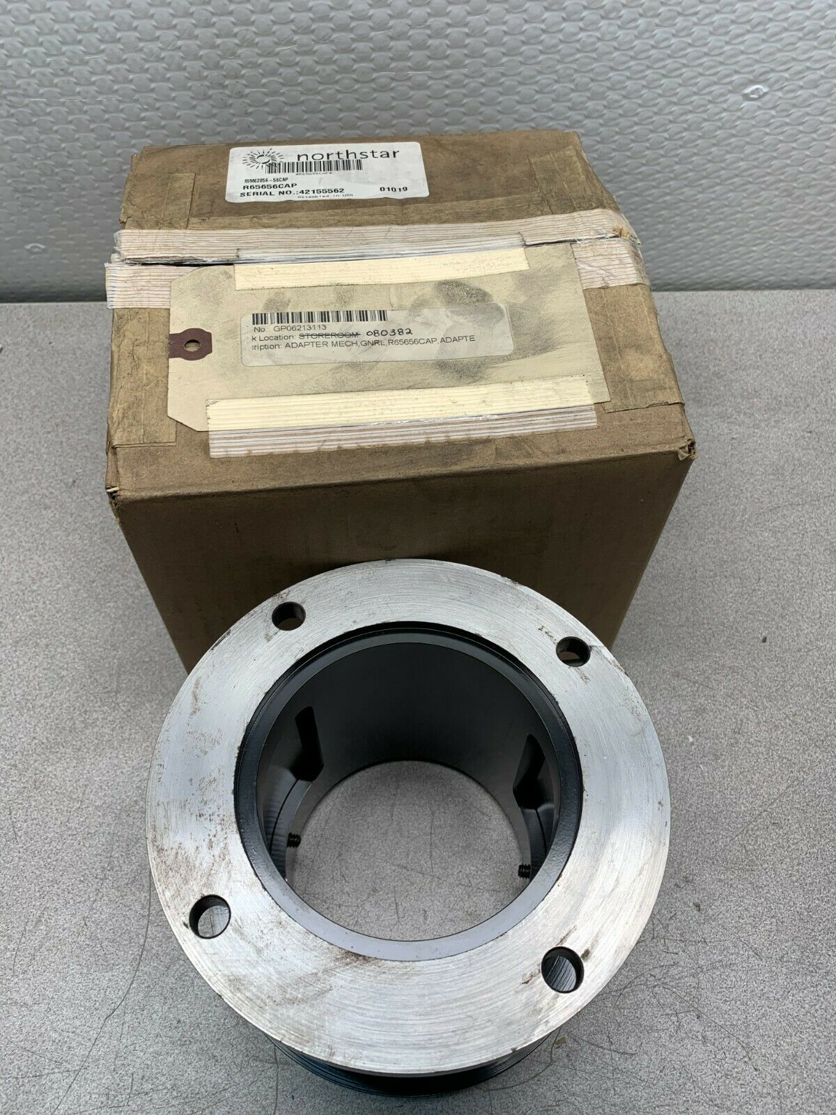 NEW NORTHSTAR R65656CAP ADAPTER RIM62056-56CAP