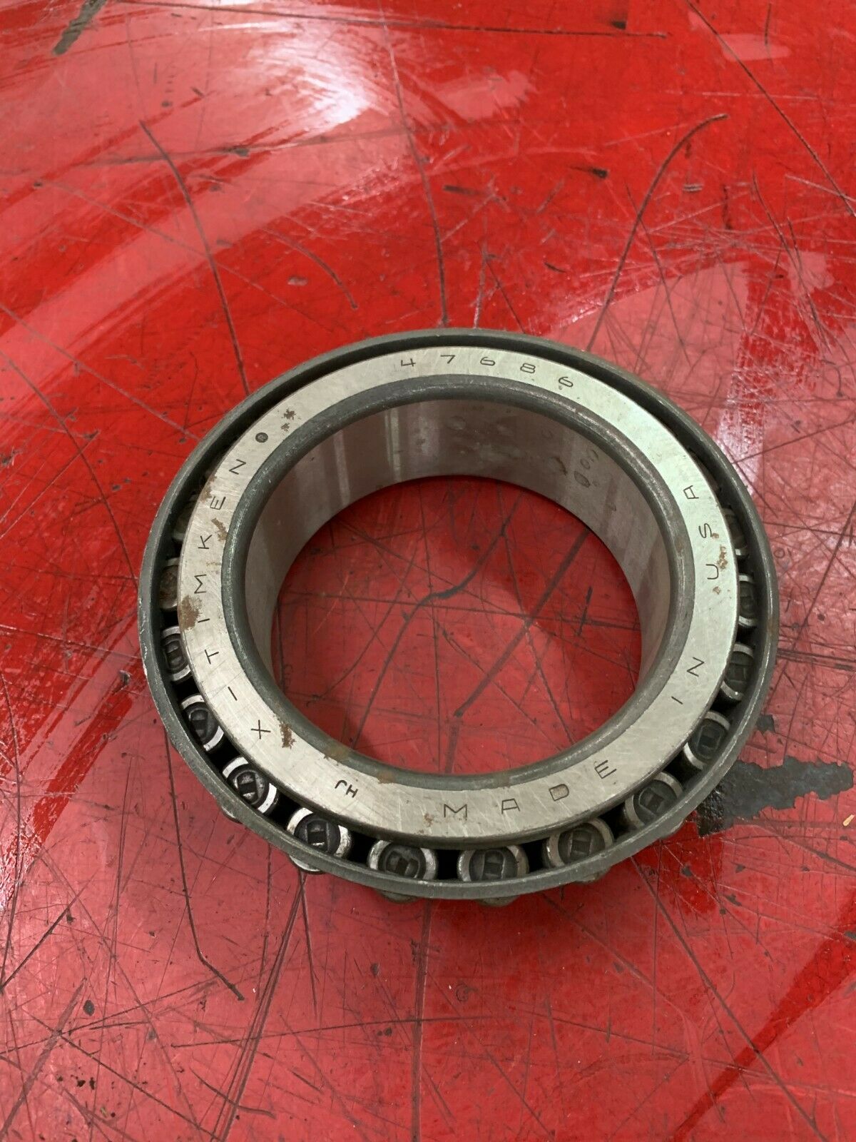 NEW NO BOX TIMKEN TAPERED ROLLER CONE BEARING 47686