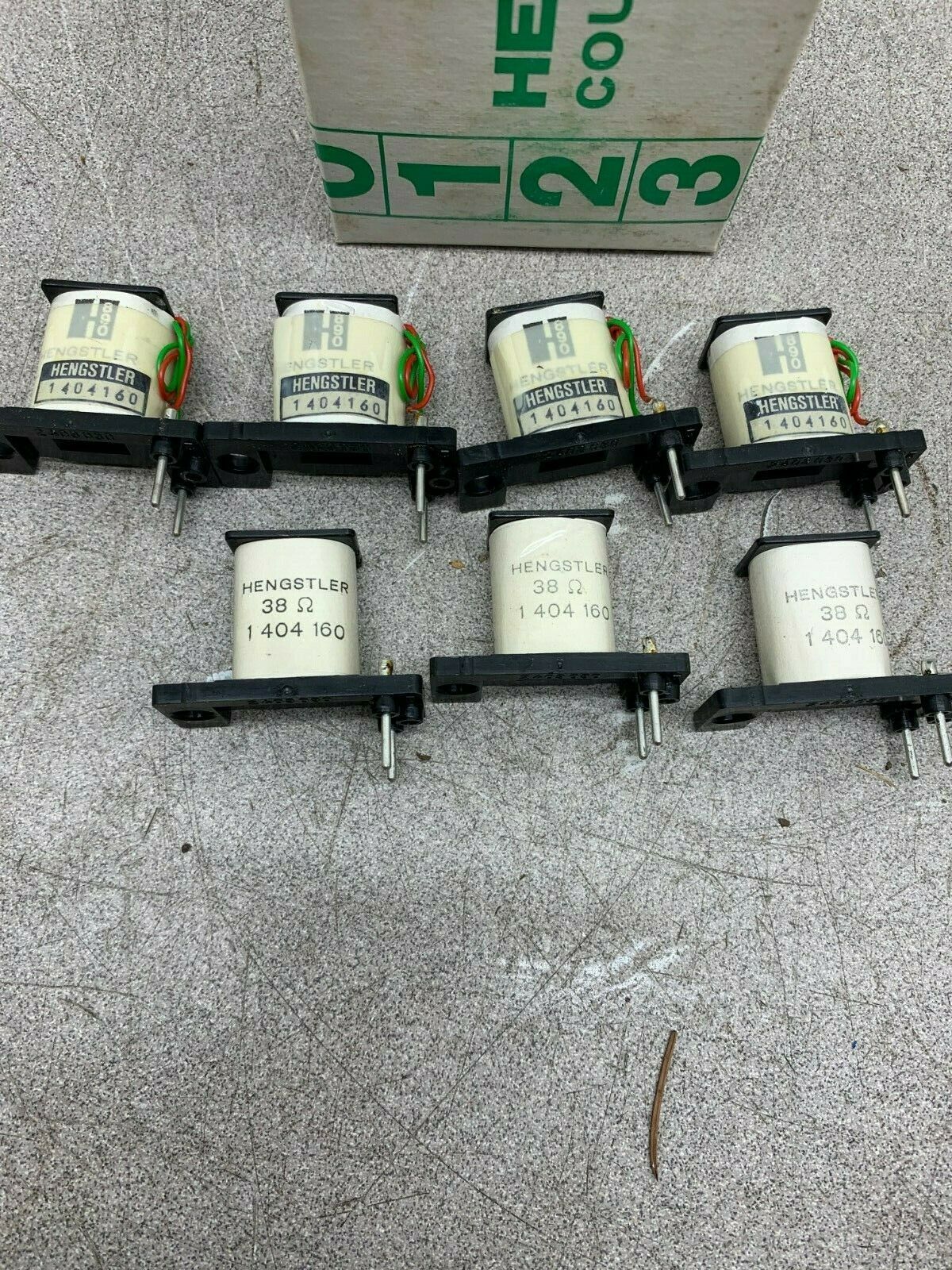 BOX OF 7 NEW IN BOX HECON COILS G1 404 160