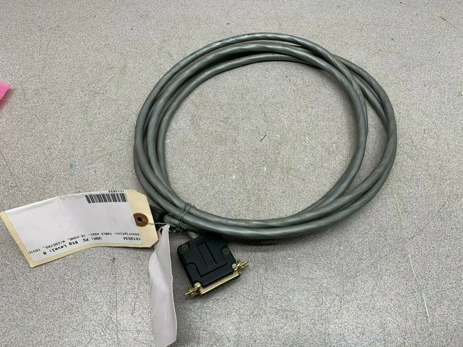 USED WESTINGHOUSE ROSEMOUNT 15PIN CABLE 1501D10G04