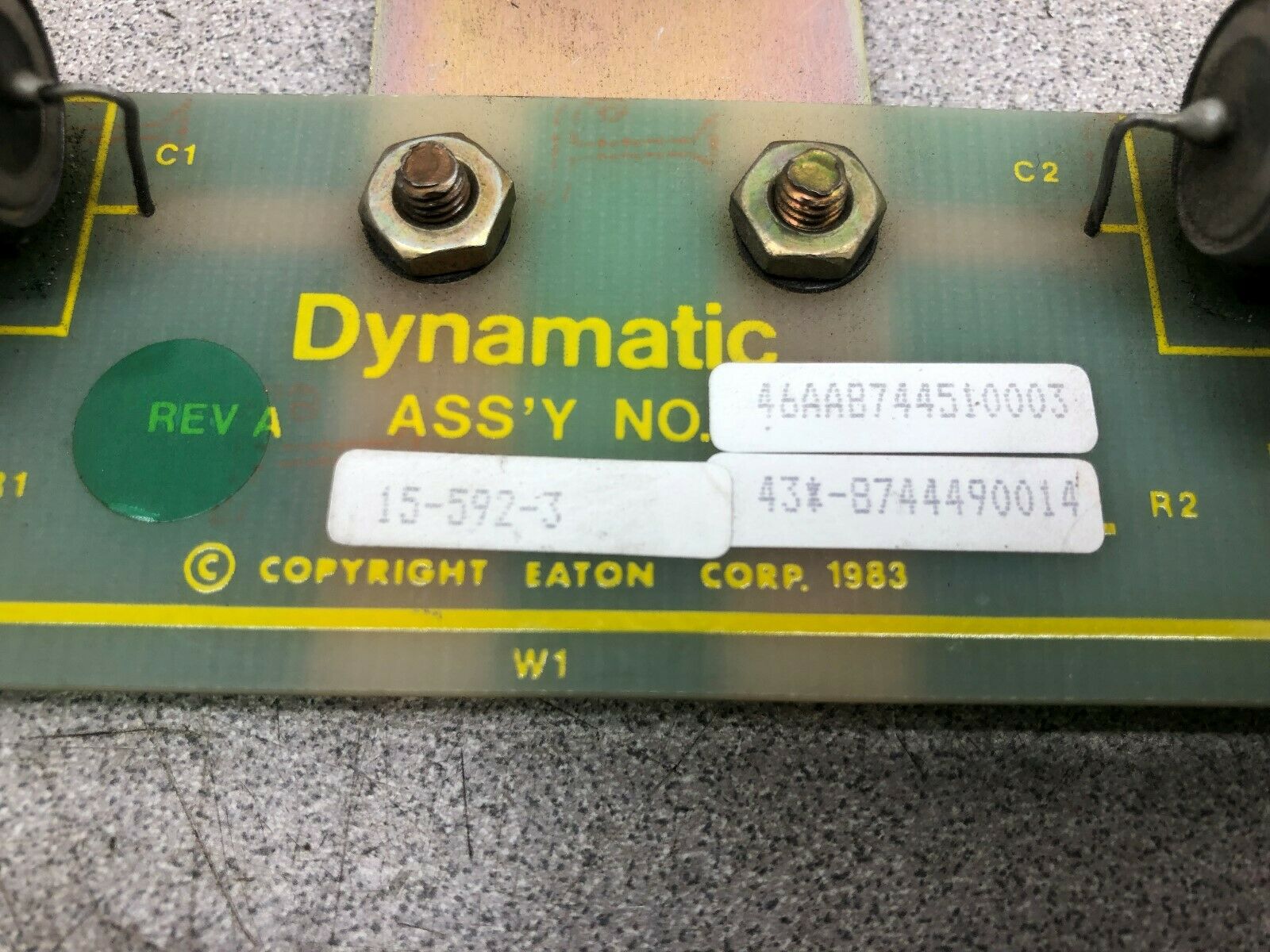 USED DYNAMATIC CIRCUIT BOARD 46AAB744510003